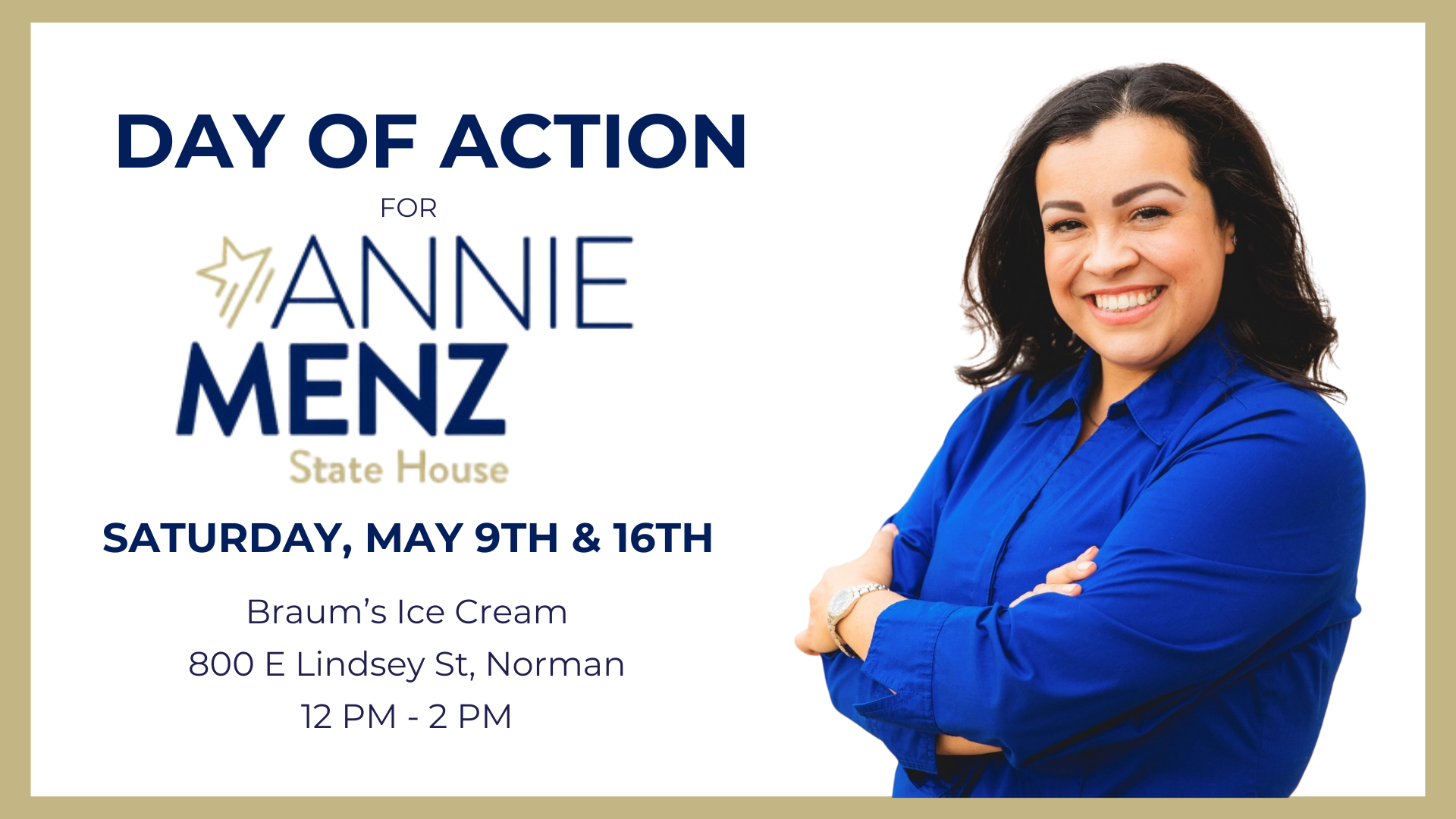 Day of Action with Annie Menz! · Oklahoma Future Fund